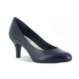 Easy Street Womens 8 W New Navy Blue Passion Pumps Heels NIB KI1
